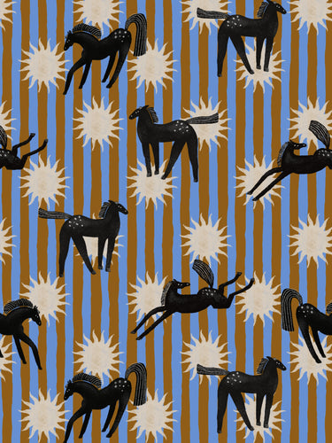 Marble Top - Black Horses