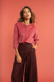 Mandarin Shirt - Spice