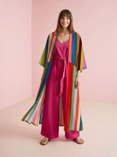 Kimono - Kaleidoscope Stripe