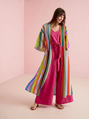 Kimono - Kaleidoscope Stripe