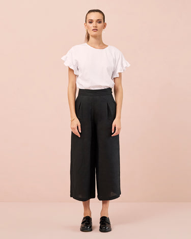 Linen Culottes - Royal