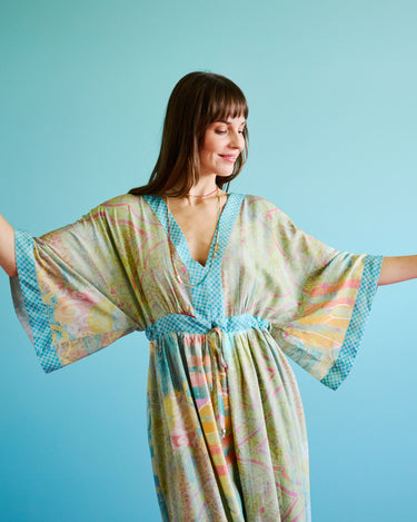 Kimbo Dress - Kaleidoscope Stripe