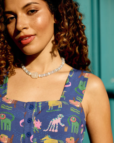 Kiwi Dress - Royal Creatures