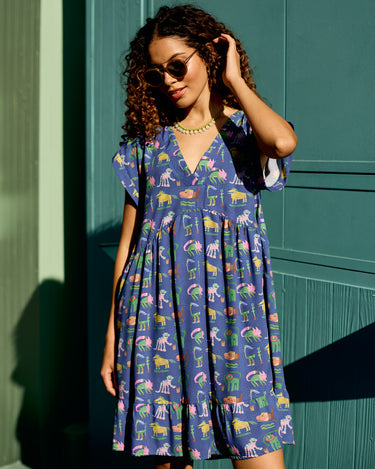 Hanky Dress - Royal Creatures