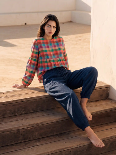 Barrel Pants - Denim