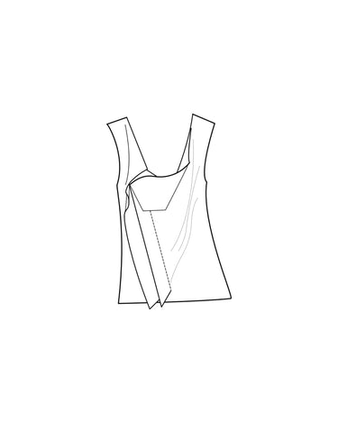 Origami Top - Royal
