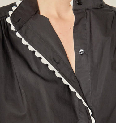 Peacock Pants - Black Stripe