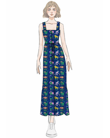 Kiwi Dress - Royal Creatures
